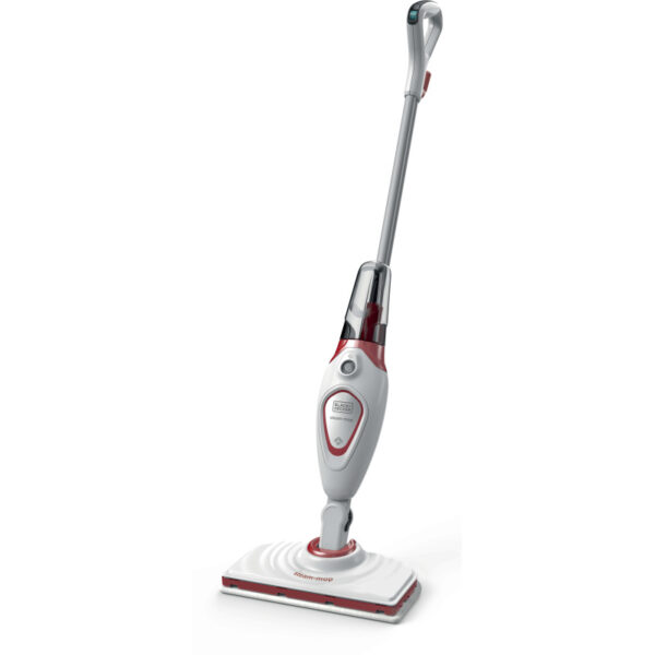 BDS1616R 1600W steam-mop met 2 stoomdoeken Stoomreiniger