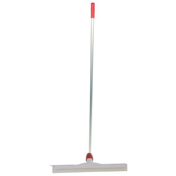 Vloertrekker/douchetrekker voor water - kunststof/natuurrubber -B35 cm - met steel 145 cm