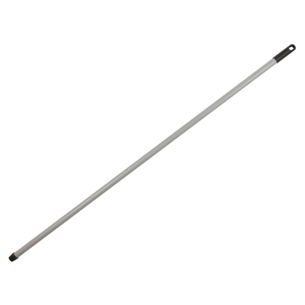 Universeel bruikbare Bezemsteel - metaal - grijs - 120 cm -