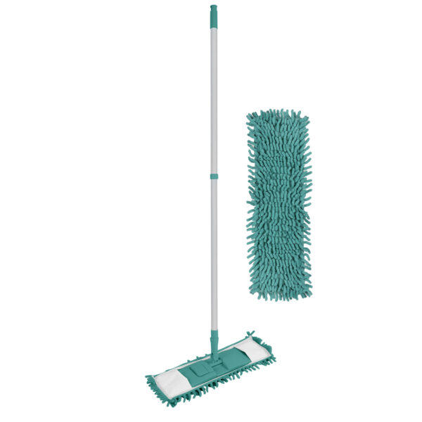Urban Living vloerwisser microvezel dweil - met grote noppen - groen