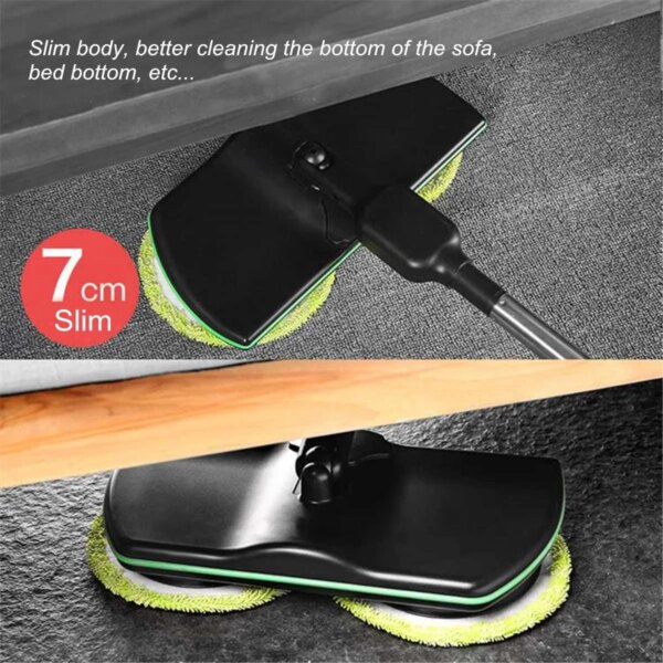 Electric Mop Wireless Rotating Rechargeable Floor Wiper Cordless Sweeping Handheld Wireless Electric Mop Floor Washer
